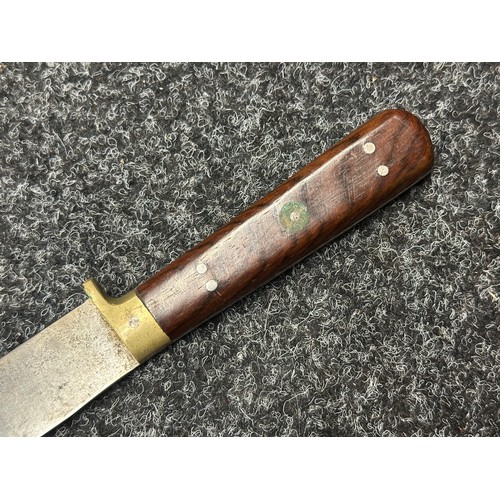 5194 - Private Purchase Knife with single edged blade 177mm in length maker amrked 