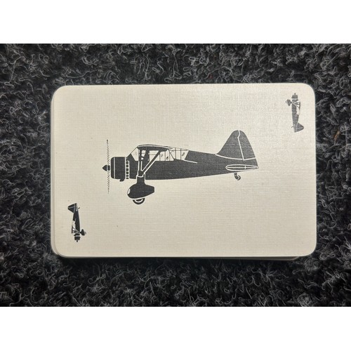 5224 - WW2 British RAF Aircraft Recognition Cards. 4 Packs in original cardboard box. Two Blue Packs, one G... 