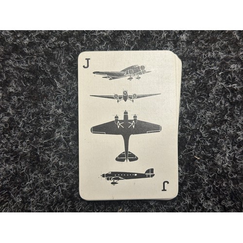 5224 - WW2 British RAF Aircraft Recognition Cards. 4 Packs in original cardboard box. Two Blue Packs, one G... 