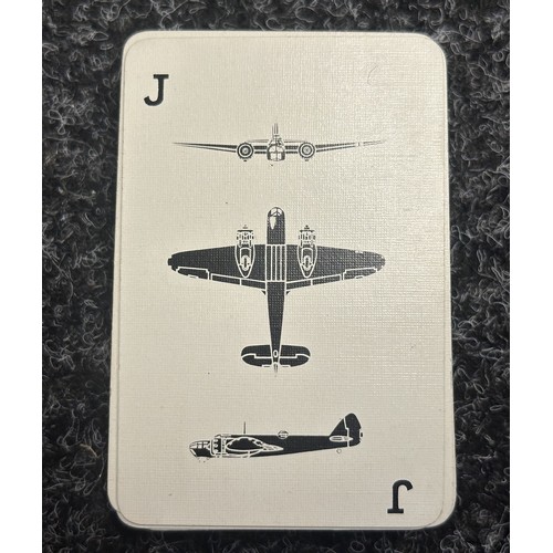 5224 - WW2 British RAF Aircraft Recognition Cards. 4 Packs in original cardboard box. Two Blue Packs, one G... 