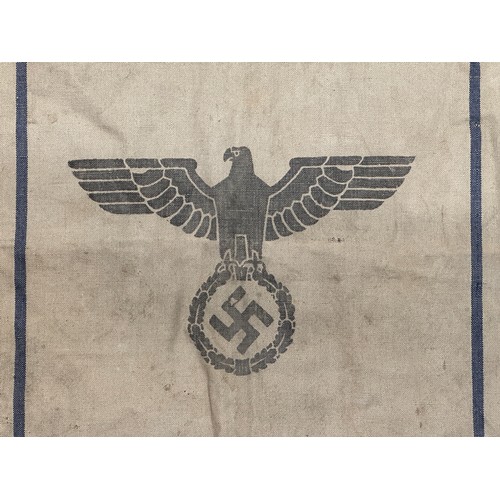 5242 - WW2 Third Reich Heer Rations Sack. Marked with Heer Eagle and 