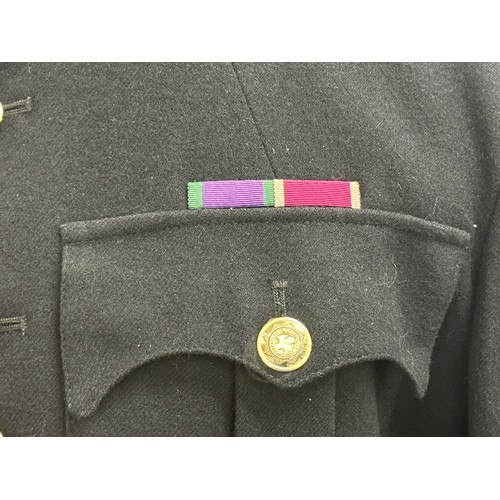 5275 - ERII Coldstream Guards Warrant Officers Dress Blue Uniform. Staybrite buttons, General Service and L... 