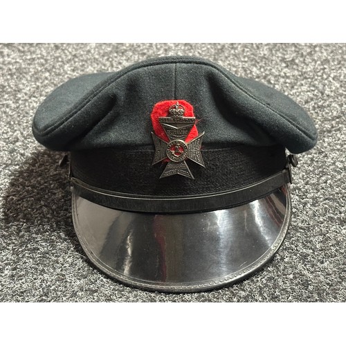 5297 - A collection of six Post War British Army Other Ranks Service Dress Caps to include Royal Artillery,... 