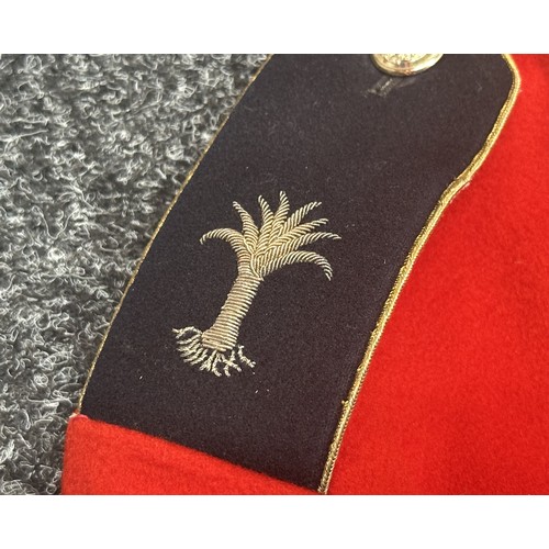 5307 - British ERII Tunic Welsh Guards Staff Warrant Officers Class I & II Full Dress Tunic. Chest 39 inche... 