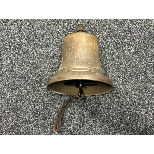 5318 - Fire Service interest - An Elizabeth II Green Goddess bronze fire service bell, date marked December... 