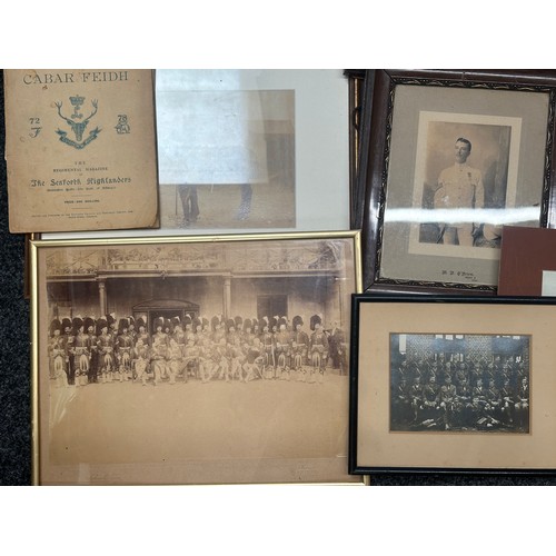 5326 - A quantity of photos, books and ephemera. Subjects include WW1 interest, WW1 Death Scroll in frame, ... 