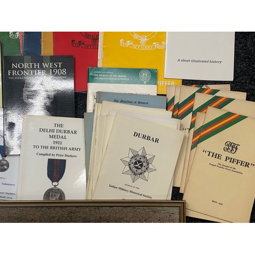 5327 - A quantity of books all relating to the Gurhka Rifles and the British Indian Army. (Q)