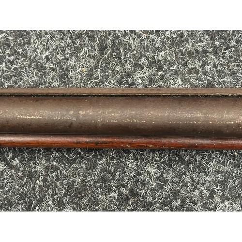 5336 - Percussion Cap Double Barrel Shotgun with 737mm long barrels, bore approx. 17mm. Double trigger. Act... 