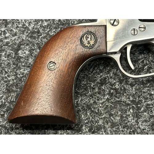 5343 - Section 1 Firearm: Ruger Old Army .44 Blackpowder Stainless Steel Revolver Serial Number 145-00095. ... 