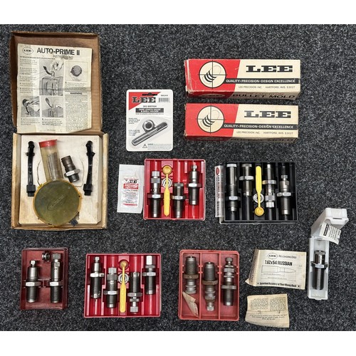 5347 - Sets of Lee Reloading Dies for .44 Magnum, .308 Winchester, .303 Enfield, 7.62 x 54. Along with Lee ... 