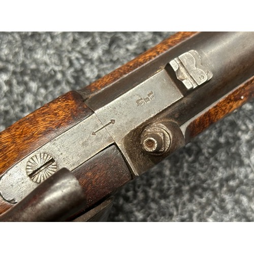 5353 - British Military Tower Percussion Cap Pistol with 254mm long smoothbore barrel, bore approx. 15mm. L... 