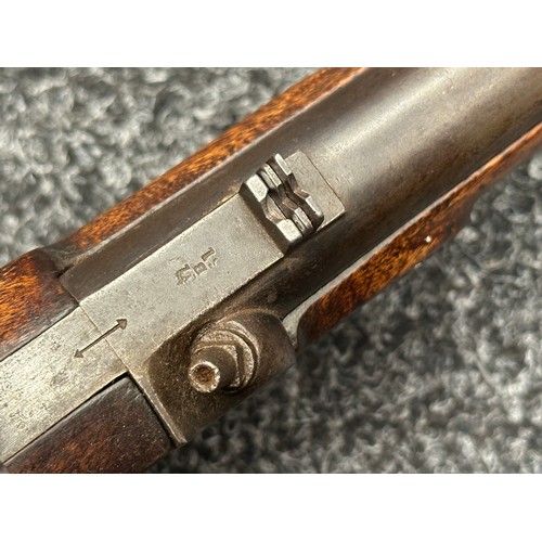 5353 - British Military Tower Percussion Cap Pistol with 254mm long smoothbore barrel, bore approx. 15mm. L... 