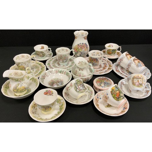 229 - Royal Doulton, Brambly Hedge Collection, all four seasons, Spring, Summer, Autumn and Winter includi... 