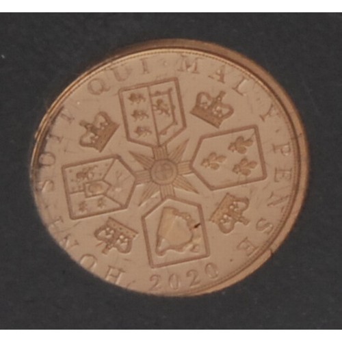 3016 - Gold Proof Coins - The East India Company London, 22ct gold King George III five coin set, comprisin... 