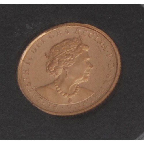 3016 - Gold Proof Coins - The East India Company London, 22ct gold King George III five coin set, comprisin... 