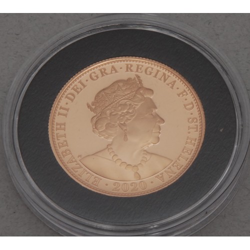 3016 - Gold Proof Coins - The East India Company London, 22ct gold King George III five coin set, comprisin... 