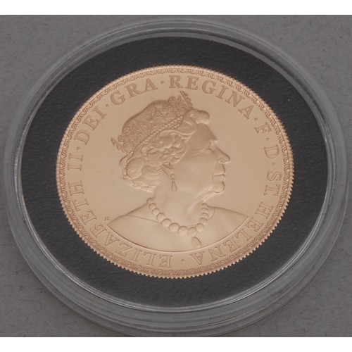 3016 - Gold Proof Coins - The East India Company London, 22ct gold King George III five coin set, comprisin... 