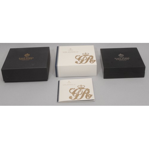 3016 - Gold Proof Coins - The East India Company London, 22ct gold King George III five coin set, comprisin... 