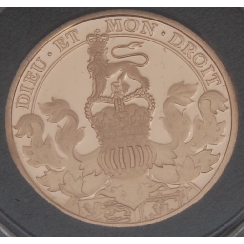 3017 - Gold proof coins - The East India Company London, 22ct gold five coin set, comprising a five soverei... 