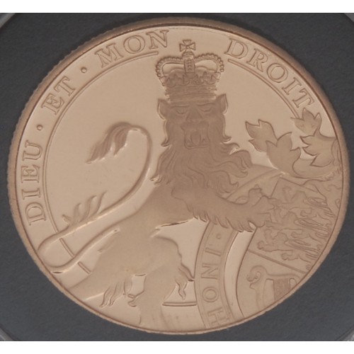 3017 - Gold proof coins - The East India Company London, 22ct gold five coin set, comprising a five soverei... 