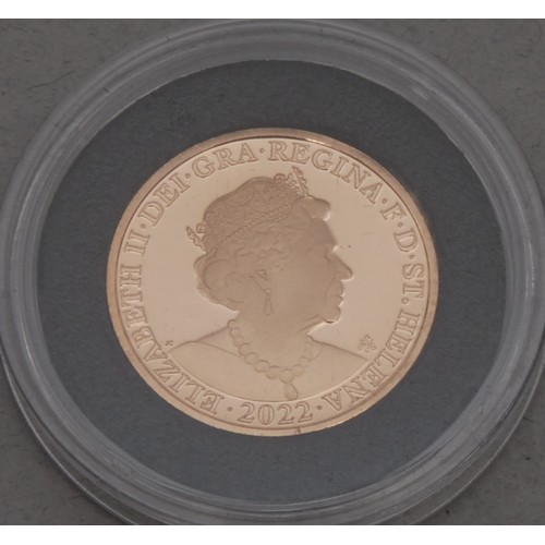 3017 - Gold proof coins - The East India Company London, 22ct gold five coin set, comprising a five soverei... 