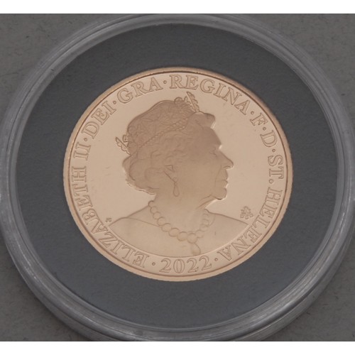3017 - Gold proof coins - The East India Company London, 22ct gold five coin set, comprising a five soverei... 