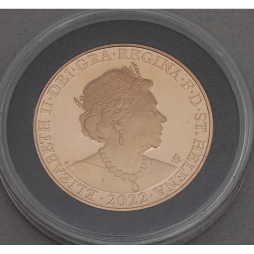 3017 - Gold proof coins - The East India Company London, 22ct gold five coin set, comprising a five soverei... 