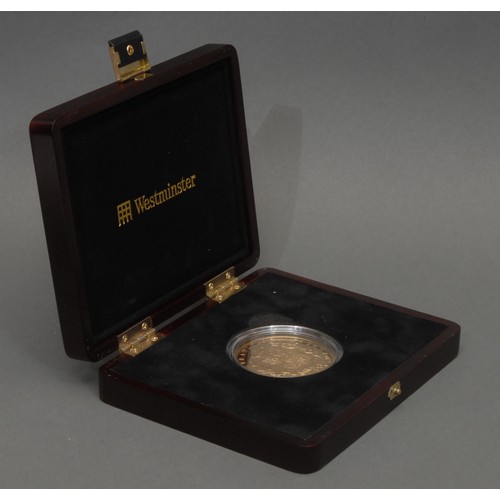 3025 - Gold proof coins - Westminster, 9ct gold The Coronation Jubilee 1oz coin, 28.35g, limited edition 2/... 