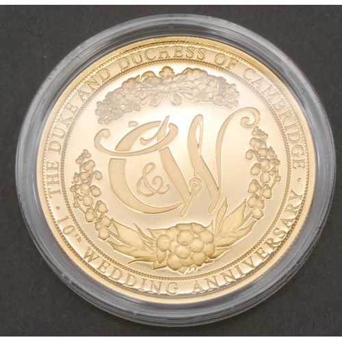 3026 - Gold proof coins - Tower Mint Ltd, 24ct gold Celebrating the 10th Anniversary of the Duke and Duches... 