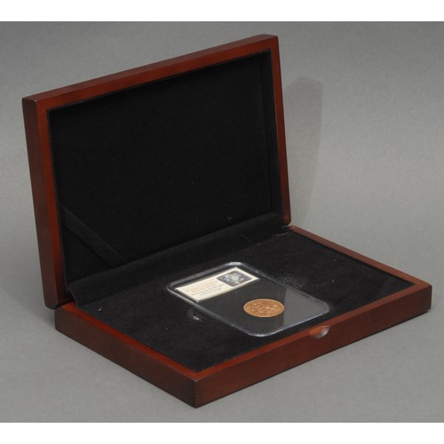 3033 - Gold coins - 22ct gold The Queen Victoria Young Head St George and the Dragon sovereign, 7.98g, 1876... 