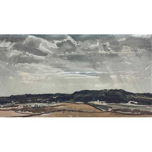 George Graham (1882-1949) A Passing Shower signed, watercolour, 22.5cm ...