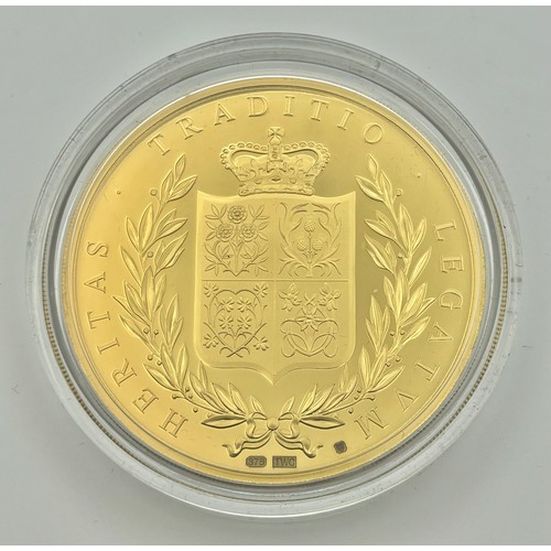 3025 - Gold proof coins - Westminster, 9ct gold The Coronation Jubilee 1oz coin, 28.35g, limited edition 2/... 