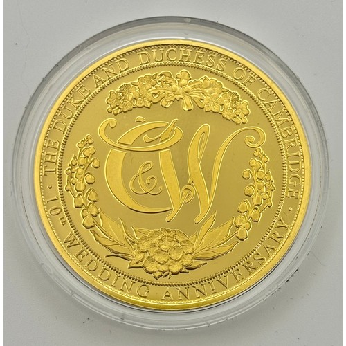 3026 - Gold proof coins - Tower Mint Ltd, 24ct gold Celebrating the 10th Anniversary of the Duke and Duches... 