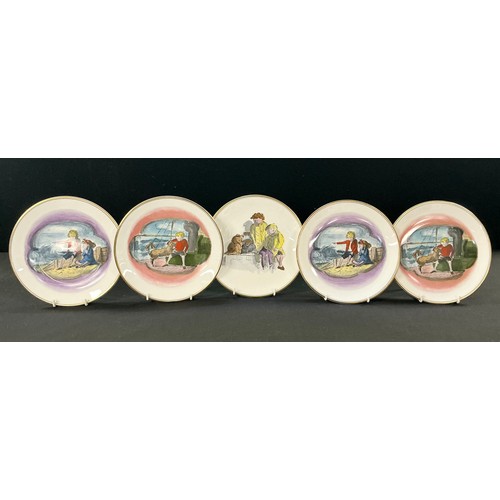5046 - A set of five Royal Grafton plates, transfer printed with illustrations by Edward Ardizzone, CBE RA ... 