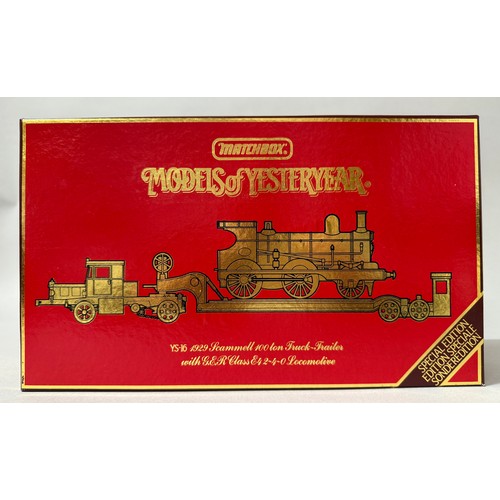 3022 - Matchbox - Models of Yesteryear, special editions, YS-16 1299 Scammel 100 ton truck-trailer with G&R... 