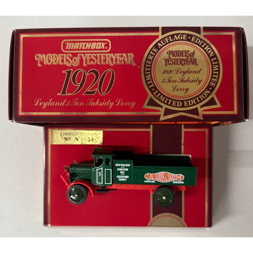 3022 - Matchbox - Models of Yesteryear, special editions, YS-16 1299 Scammel 100 ton truck-trailer with G&R... 