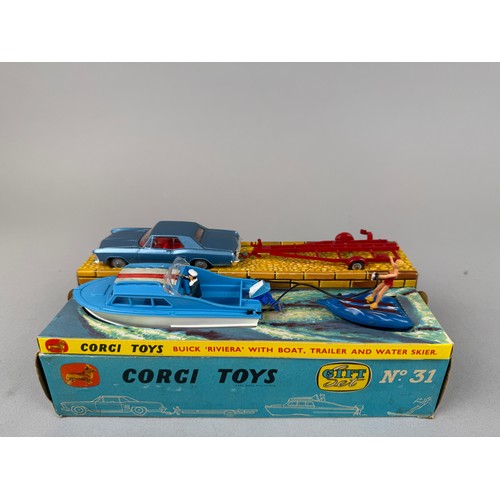 3035 - A Corgi die-cast scale model gift set, 