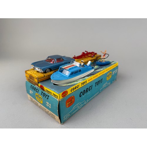 3035 - A Corgi die-cast scale model gift set, 