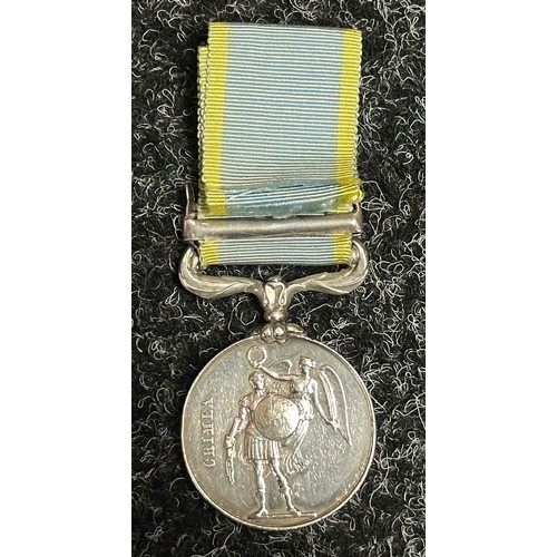 5017 - Victorian Crimea Medal 1854 with Sebastopol Clasp impressed to 