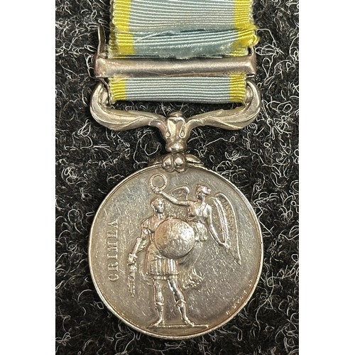 5017 - Victorian Crimea Medal 1854 with Sebastopol Clasp impressed to 
