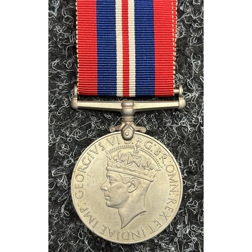 5053 - WW2 British Medal Group comprising of 1939-45 Star, Africa Star with 1st Army Clasp, Italy Star, War... 