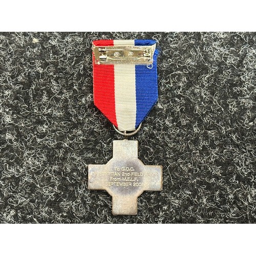 5063 - Unofficial General Service Cross by Bigbury Mint complete with ribbon and pin and in fitted case of ... 