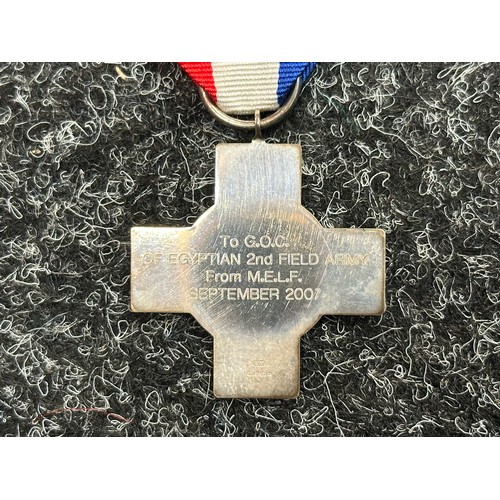 5063 - Unofficial General Service Cross by Bigbury Mint complete with ribbon and pin and in fitted case of ... 