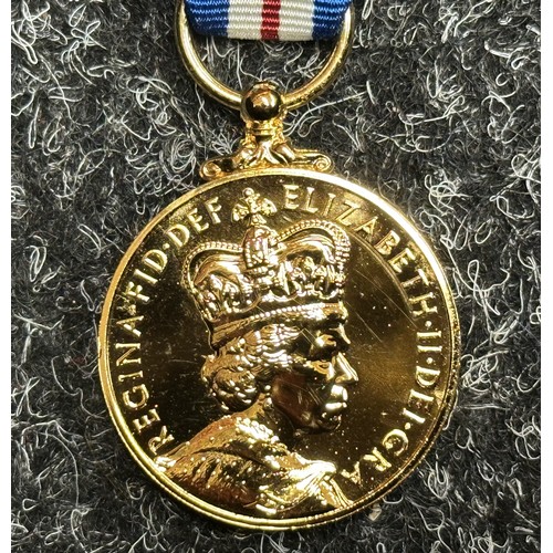 5065 - British ERII Queens Golden Jubilee Medal complete with ribbon and in case of issue.