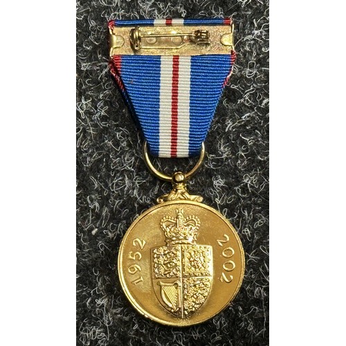 5065 - British ERII Queens Golden Jubilee Medal complete with ribbon and in case of issue.