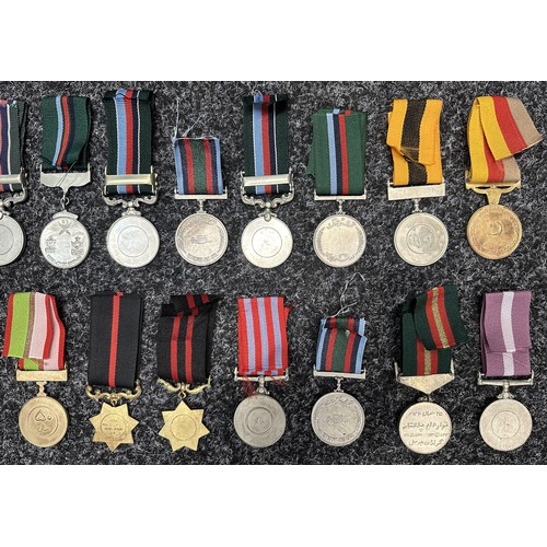 5074 - Pakistani Medal Collection comprising of: Pakistan Independance Medal 1947 GRVI to 3631690 Sep Baz K... 
