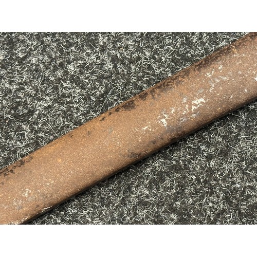 5076 - British 1899 Pattern Cavalry Sword with single edged fullered blade 850mm in length marked 