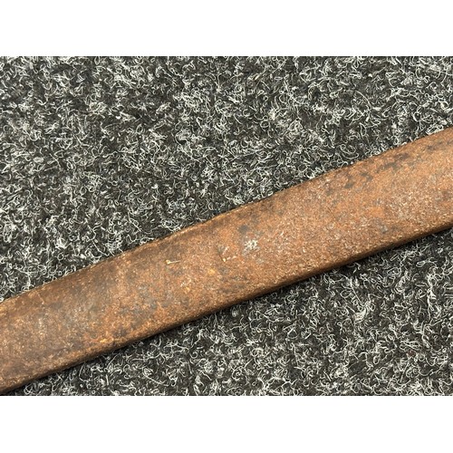 5076 - British 1899 Pattern Cavalry Sword with single edged fullered blade 850mm in length marked 