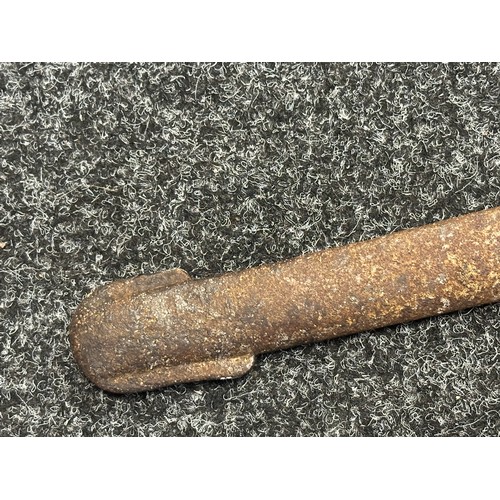 5076 - British 1899 Pattern Cavalry Sword with single edged fullered blade 850mm in length marked 