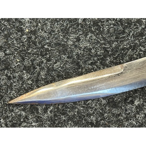 5076 - British 1899 Pattern Cavalry Sword with single edged fullered blade 850mm in length marked 